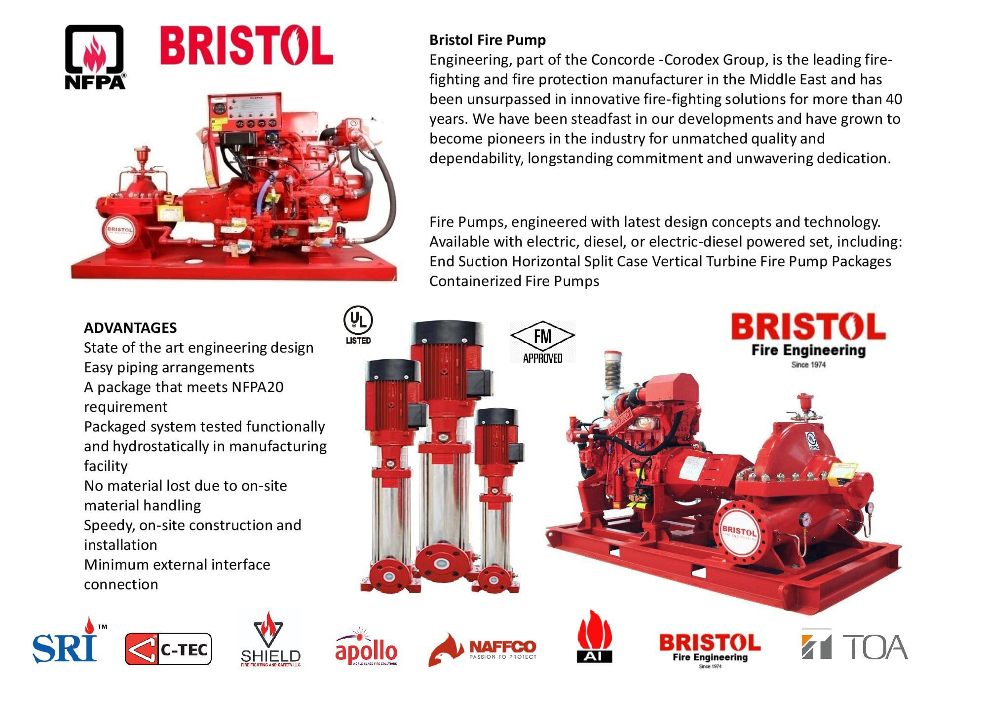 BRISTOL FIRE ENGINEERING PUMP